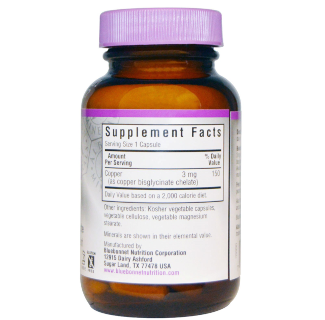 Bluebonnet Nutrition Chelated Copper
