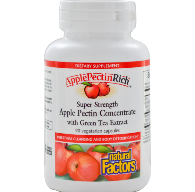 Natural Factors Apple Pectin Concentrate Super Strength