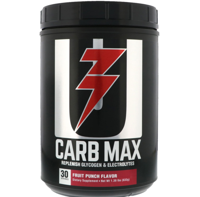 Universal Nutrition Carb Max Replenish Glycogen & Electrolytes Fruit Punch