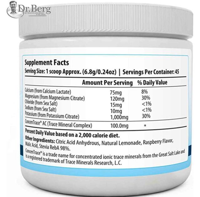 Dr. Berg Nutritional Electrolyte Powder